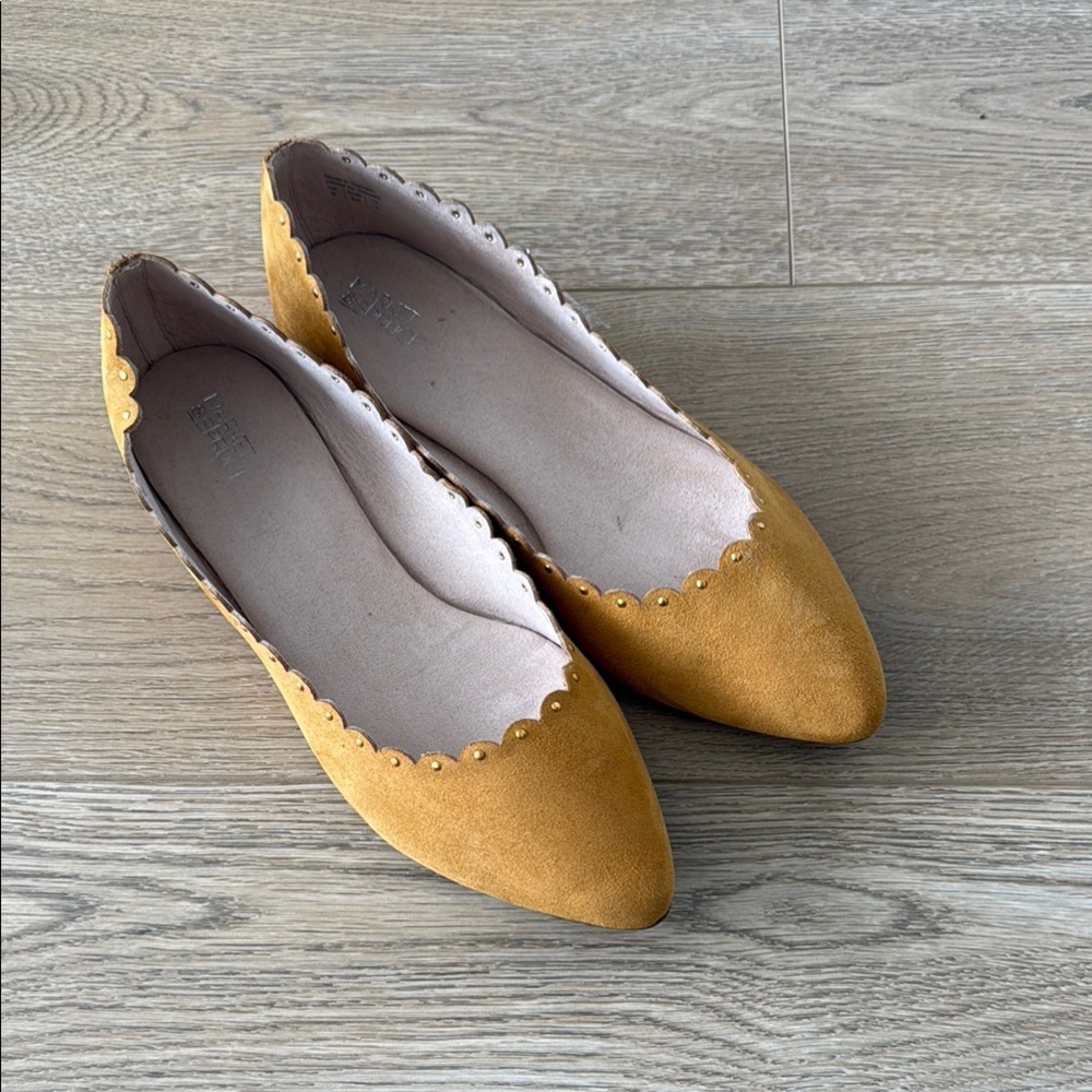 Market Spruce Shoes Suede Ballet Flats